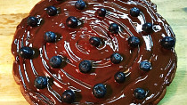 Ricottový čokoládový dort