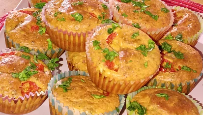 Slané jogurtové muffiny