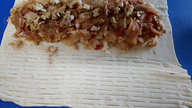 Štrúdl ze zmrazeného listového těsta