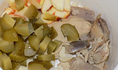 Studená tatarská slepice - salát