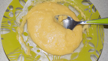 Zeleninová polévka s krupicovými haluškami