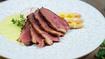 Kachna po francouzsku se zeleninovým pyré podle Ondřeje Slaniny