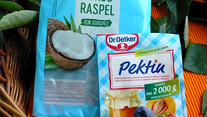 Třešňový džem s kokosem