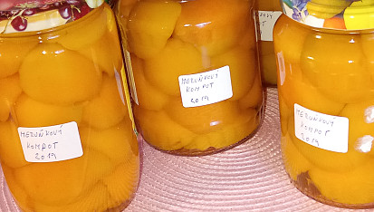 Kompot z meruněk