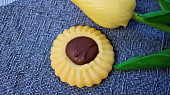 Křupavé máslové sušenky s belgickou čokoládou