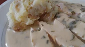 Kuřecí prsa v estragonovo hořčičné omáčce