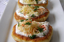 Tvarohové placičky (langoše)