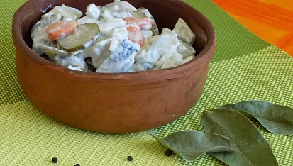 Salát z matjesů - starý německý recept (výborný)