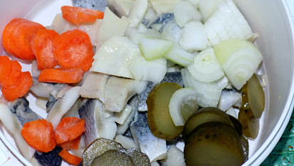 Salát z matjesů - starý německý recept (výborný)