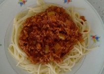 Špagety s pórkem