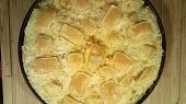Bramborový cibulový koláč