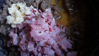 Čočkové placičky na způsob bramboráčků
