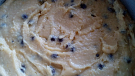Mandlová buchta (bábovka, muffiny) s čokoládou