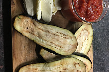 Melanzane alla parmigiana -  lasaně z lilků  @5jideldenne