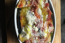 Melanzane alla parmigiana -  lasaně z lilků  @5jideldenne