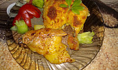 Obalené kuře se schovaným bramborem