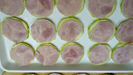 Plněné cuketové řízečky