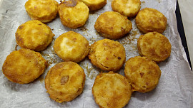 Plněné cuketové řízečky