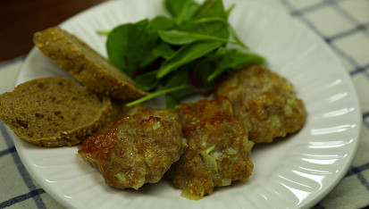 Tvarůžkovo-smetanové"vepřenky"