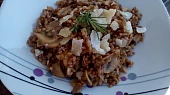 Žampionová směs s pohankou