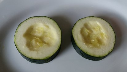 Cuketové zapečené jednohubky