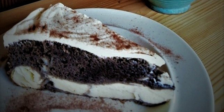 Jogurtovo-kakaový koláč