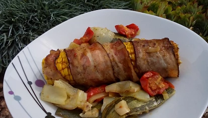 Kukuřice v zelenině do trouby i na gril