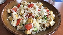 Tofu rizoto se zeleninou