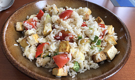 Tofu rizoto se zeleninou
