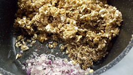 Žampionové karbanátky se sýrem