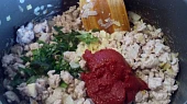 Zapečená cuketa / lilek s mletým masem a mozzarellou