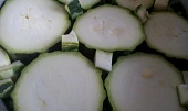 Zapečená cuketa / lilek s mletým masem a mozzarellou