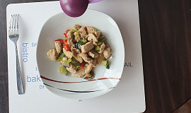 Kuřecí čínská směs se zeleninou