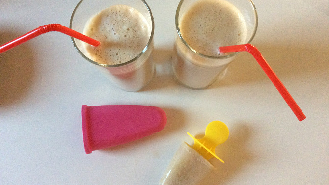 Jednoduchá a rychlá ledová káva pro děti, Ledový nápoj a nanuk