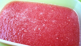 Melounová granita