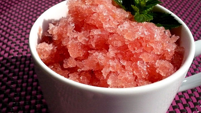 Melounová granita