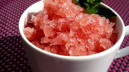 Melounová granita