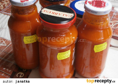 Omáčka z rajčat (sugo pomodoro)