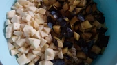 Pudinkové těstoviny s ovocem