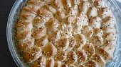 Skládaný slaný škvarkový koláč - trhací