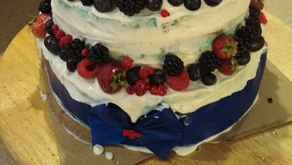 Svatebni naked cake