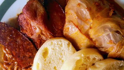 Zelný list po maďarsku (Sarma po maďarsku)