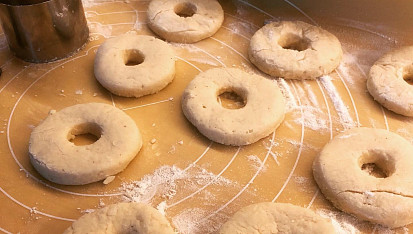 Bezlepkové donuty