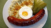 Bramborová kaše "nastavovaná" pohankou