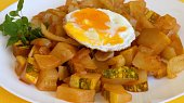 Cuketovo-papriková směs "po čínsku"