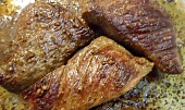 Hovězí "à la pastrami " do baget a skvělé okurkové řezy