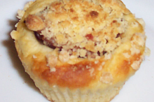 koláč v muffinkové formičce