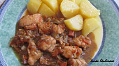 Kuřecí kousky na černém pivu