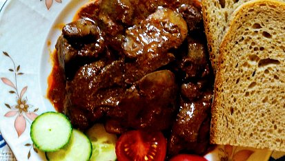 Kuřecí restovaná játra, Restovaná kuřecí jatýrka