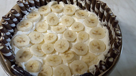 Šlehačkový nadýchaný dort